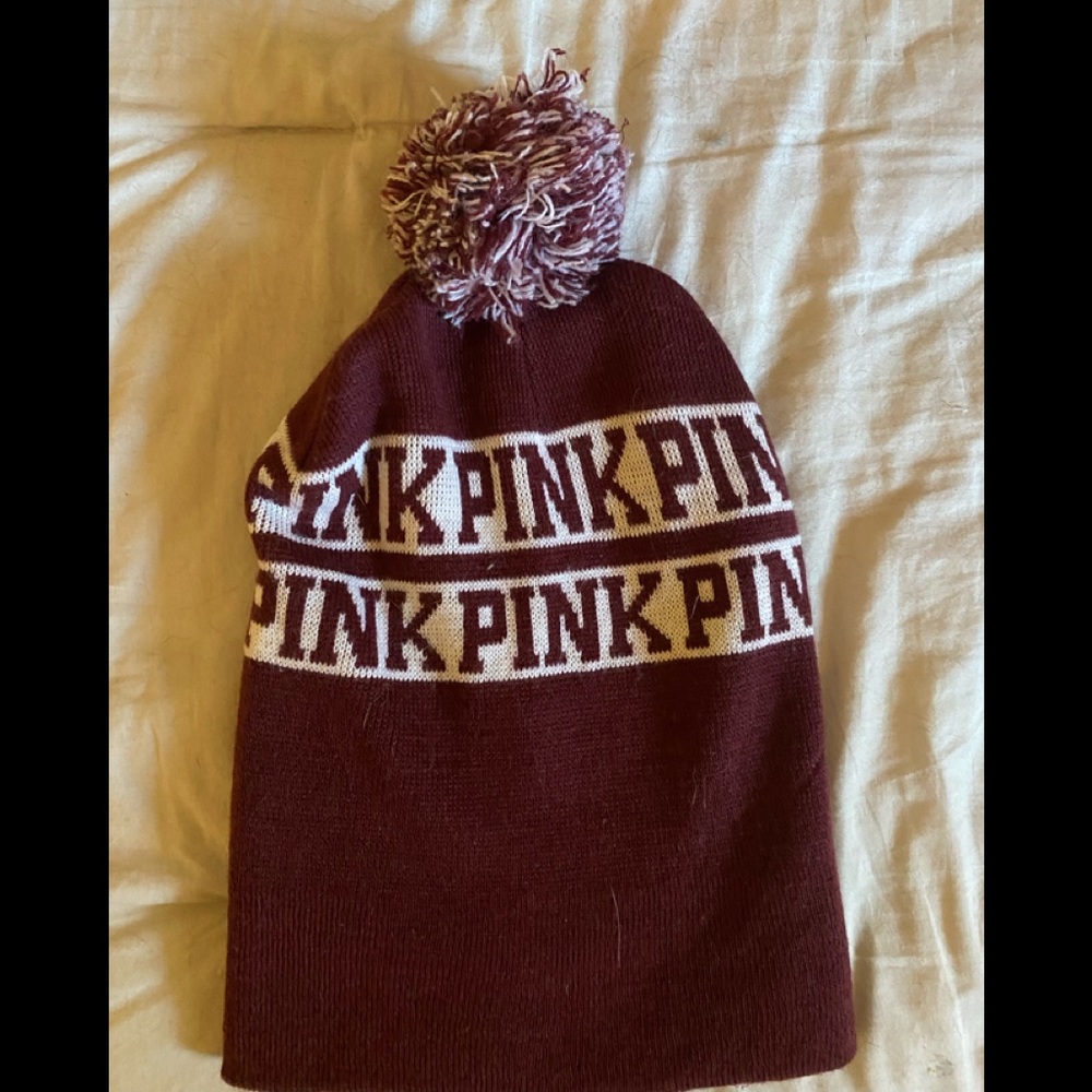 Pink Pom Pom Hat